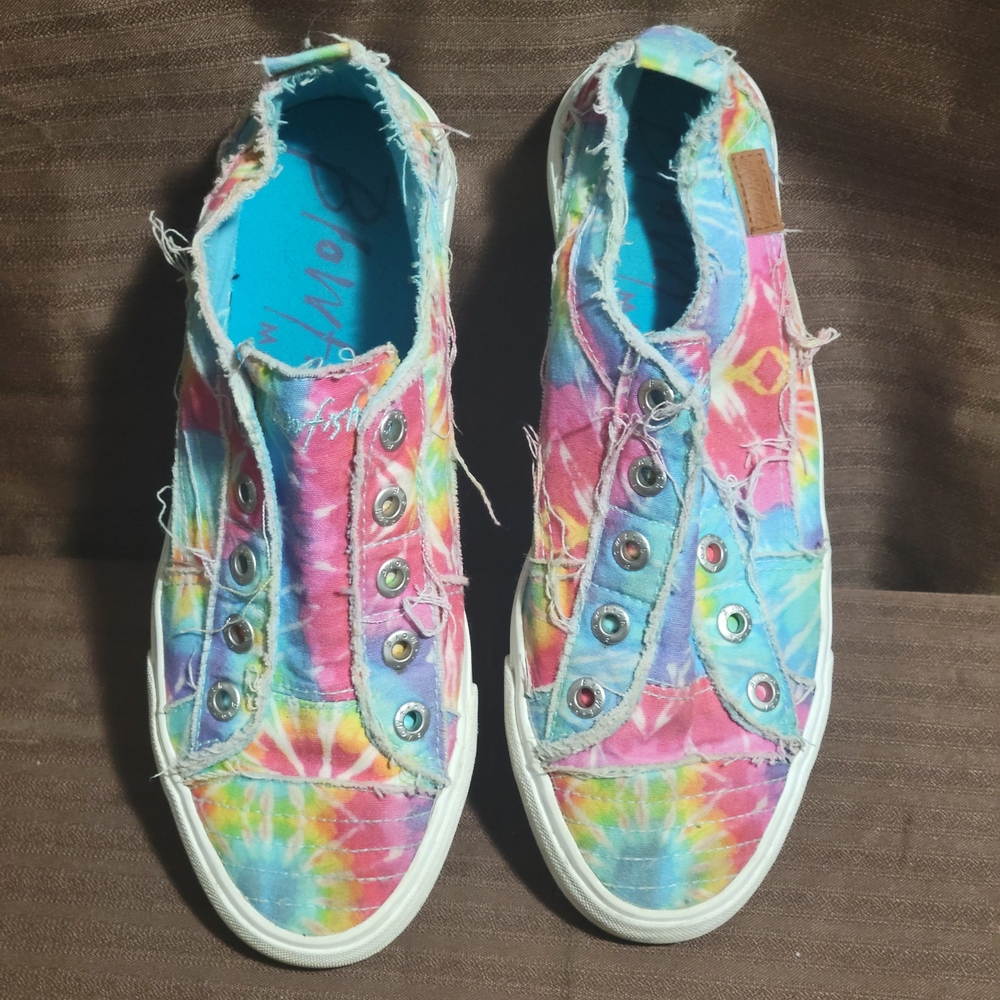 Blowfish Malibu Women’s Tie-Dye Slip-On Sneakers in Multicolor - Picture 2 of 4